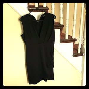 Lulu’s Cocktail Hour Black Wrap Dress